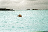 Floating at Half Moon Cay