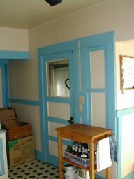 cart & mud room door