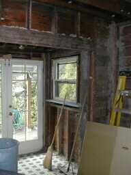 old doors & north window
