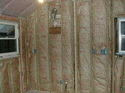 windows, addition insulation, range hood