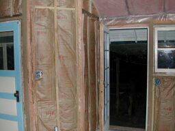 back door, mud room door