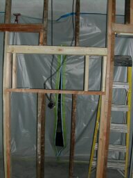 reframing dining room wall